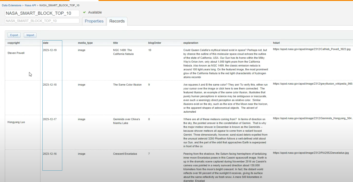 Salesforce marketing cloud Data wrangling 